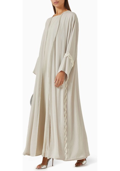 Ince Inci Detaylı Abaya Takımı Modern Zarafet Için Şık ve Konforlu Seçenekler Sunuyor fiyatları