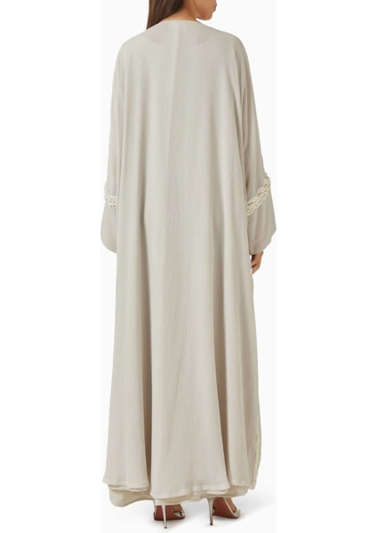 Ince Inci Detaylı Abaya Takımı Modern Zarafet Için Şık ve Konforlu Seçenekler Sunuyor modelleri