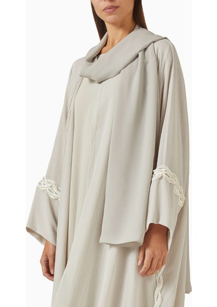 Ince Inci Detaylı Abaya Takımı Modern Zarafet Için Şık ve Konforlu Seçenekler Sunuyor fırsatları
