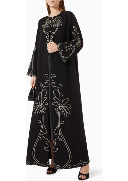 Şık Işlemeli Abaya Konforlu Siluet ve Modern Tasarım ile Öne Çıkıyor fiyatları