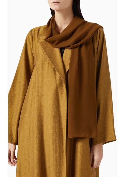 Lüks Tasarım Notch Yaka Abaya Rahat Kalıp ile Günlük ve Akşam Şık Görünümler Için Ideal fırsatları