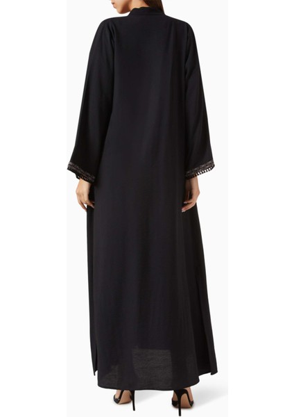 4 Parça Nakışlı Abaya Seti ile Rahat ve Şık Seyahat Gardırobu Oluşturun modelleri