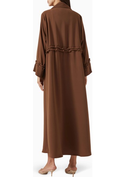 Rahat Yapısı ile Notch Yaka Abaya ve Sheila Kullanışlı ve Şık Seçenek modelleri
