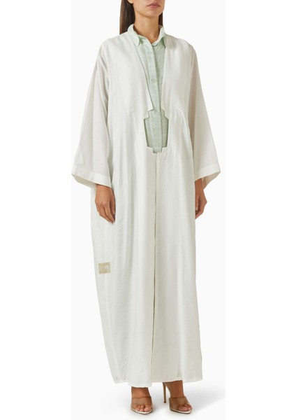 Şık Modeliyle Günlük Kombinler Için Aztec Aura Abaya Seti ile Konforu Yakalayın