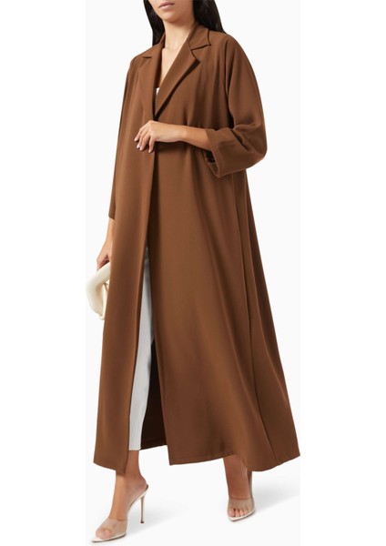 Zarif A Kesim Notch Yaka Abaya Rahat ve Şık Tasarım ile Günlük Kullanım Için Ideal fiyatları