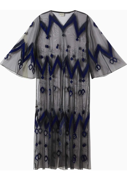 Şık Tül Abaya Kristal Detaylarla ve Özel Kesim Tasarımıyla Rahat Kullanım Için Ideal indirimleri