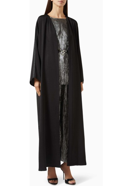 Modern Şıklık Için 4 Parçalı Abaya Seti ile Günlük Veya Gece Davetlerine Hazırlanın