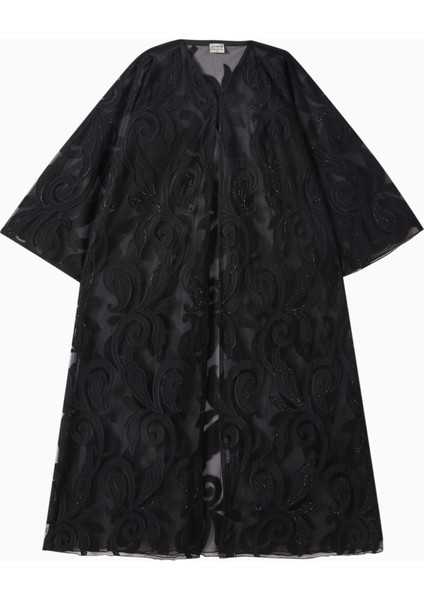 Şık Taş Işlemeli Abaya ile Rahat ve Şık Modest Moda Deneyimi indirimleri