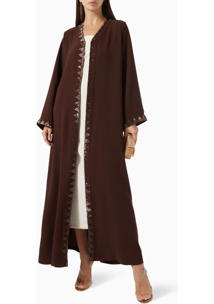 Konforlu Abaya Zarafetiyle Bead Detaylı Şıklıkla Tanışın fiyatları