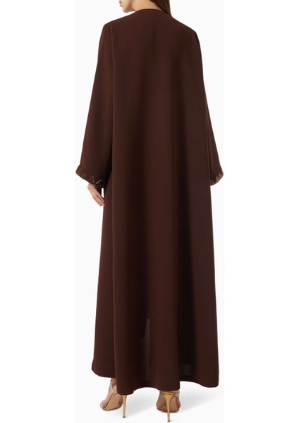 Konforlu Abaya Zarafetiyle Bead Detaylı Şıklıkla Tanışın modelleri