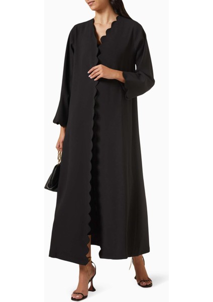 Modern V Yaka Abaya ile Şıklığı ve Modestliği Bir Arada Yaşayın fiyatları