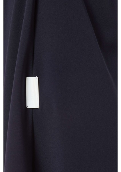 Zarif A Kesim Notch Yaka Abaya Rahat ve Şık Tasarım ile Günlük Kullanım Için Ideal fırsatları