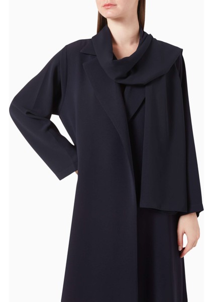 Zarif A Kesim Notch Yaka Abaya Rahat ve Şık Tasarım ile Günlük Kullanım Için Ideal indirimleri