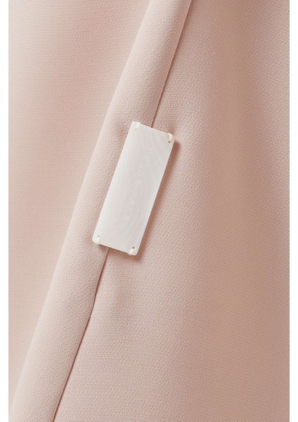 Şık Yaka Detaylı Uzun Abaya Modası Için Hafif Krepe Kumaş Tasarım fırsatları