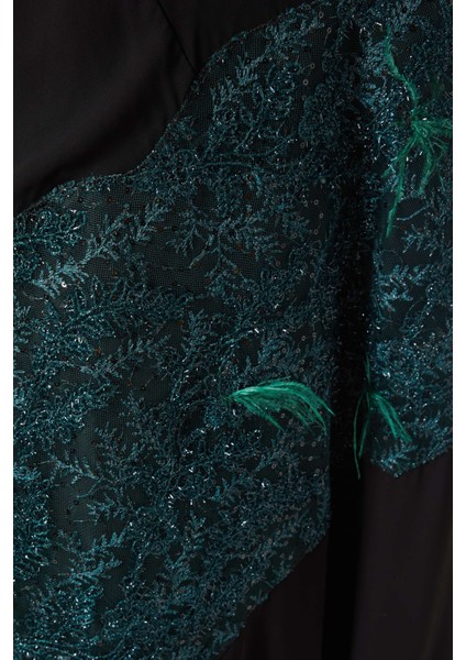 Şifon Kelebek Nakışlı Abaya Şık Tasarımı ve Uyumu ile Tamamlayıcı Şila ile Birlikte indirimleri