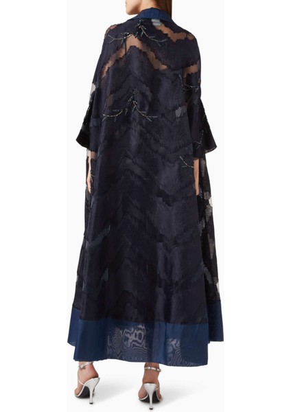 Modern Organza Abaya ile Şıklığı ve Konforu Yakalayın Naif Boncuk Işlemeli Tasarım modelleri