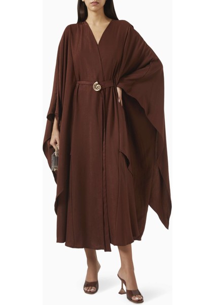 Ayarlanabilir Bel Kemeri ve Kaftan Kollu Abaya ile Sheila Hedersiz Şıklık ve Rahatlık fiyatları