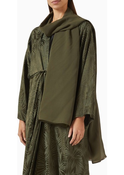 Modern Palm Desenli Kimono Abaya ile Şık ve Rahat Tarzınızı Yansıtın fırsatları