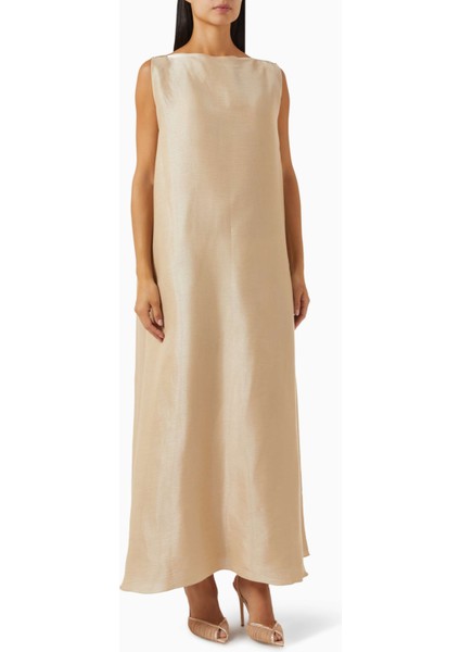 Minimalist Lüks Ruffle Kol 3 Parça Abaya Seti Pamuk Organza ile Şıklığı Yakalayın fırsatları