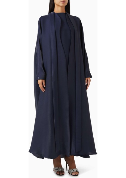 Şık 3 Parça Abaya Seti Organze Pamuk ile Zarafeti Yakalayın