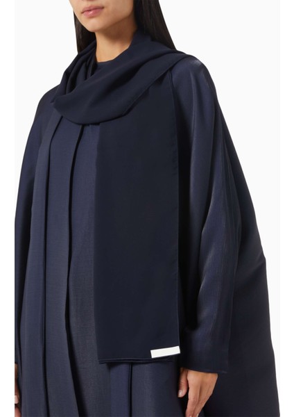 Şık 3 Parça Abaya Seti Organze Pamuk ile Zarafeti Yakalayın