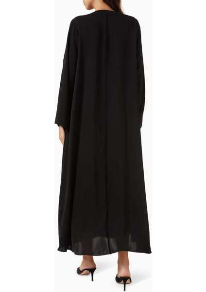 Incilerle Süslenmiş Abaya ve Sheila ile Şıklığı Yakalayın, Rahat ve Şık Tasarım modelleri