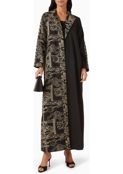 Sanat Dolu Desenli Abiye Kaban Şık ve Rahat Gün-Ikinde Kullanım Için Ideal fiyatları