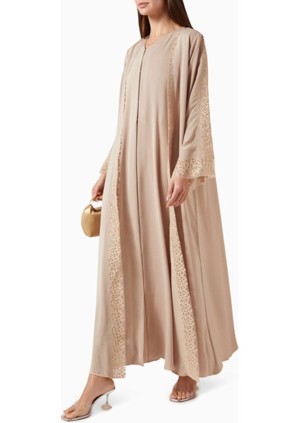 Modern Laser Korse Işlemeli Abaya Zarif Tasarım ve Şıklık Için Ideal Seçim fiyatları