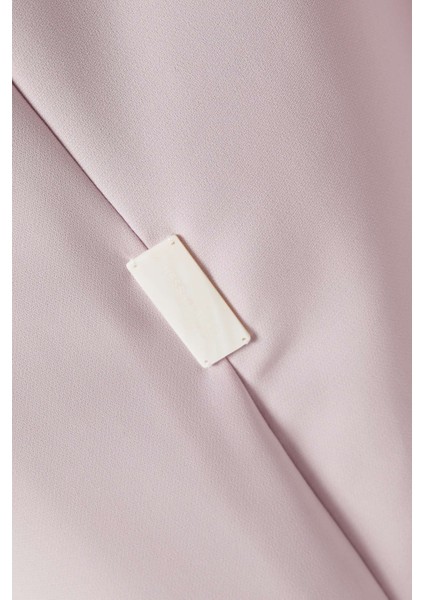 Modern Minimalist Notched Collar Abaya Uzun Kollu Aline Silueti ile Şıklığı Yansıtıyor indirimleri