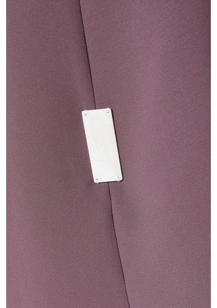 Modern Minimalist Notched Collar Abaya Uzun Kollu Aline Silueti ile Şıklığı Yansıtıyor indirimleri