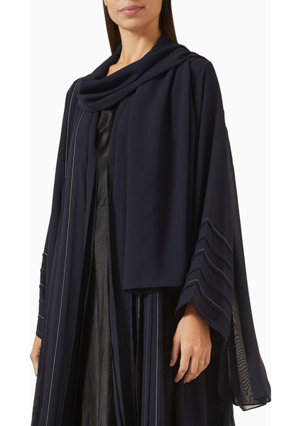 Şık ve Modern Plise Detaylı Abaya Minimalist Tasarım ile Şıklığı Yakalayın fırsatları