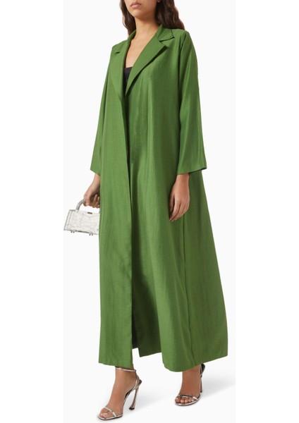 Şık Dantel Yaka Abaya ile Zarif Akşam Teması Için Modern Tasarım fiyatları