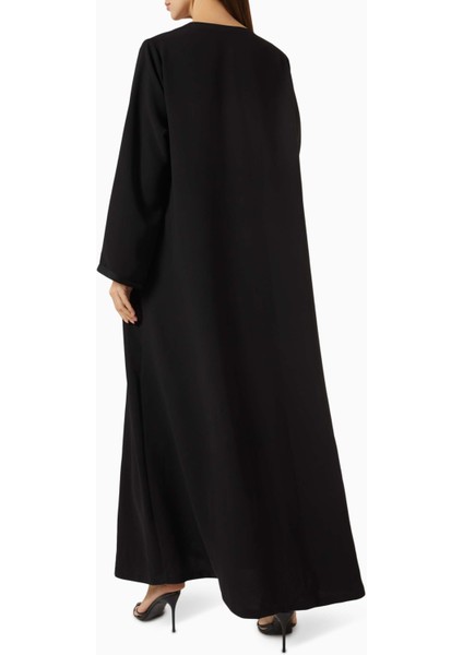 Romantik Detaylarla Şık Marrakesh Dantel Abaya Modası modelleri