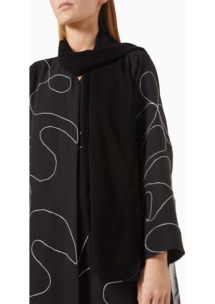 Şık Işlemeli Abaya Rahat Siluet ile Günlük ve Gece Kullanımına Uygun Tasarım fırsatları