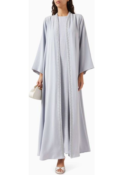 Şık Abaya Takımı Ince Işlemelerle Modern Stil Için Ideal Seçim fiyatları