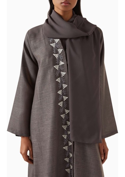 Hava Alan 3D Iplik Nakışlı Abaya ile Günlük ve Şık Tarzınızı Yükseltin indirimleri