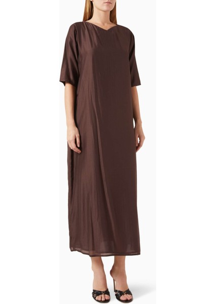 Şık ve Hafif Tencel Voile Abaya Bead Süslemeli Uzun Kollu Moda Ürünü indirimleri