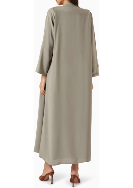 Şık Nida Abaya Boncuk Detaylı Tasarım ile Konfor ve Zarafetin Buluşması modelleri