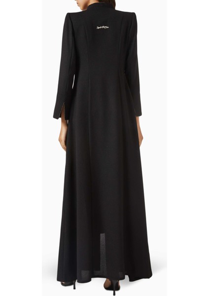 Şık Işlemeli Abaya Modern Akşamlar Için Zarif Tasarım modelleri
