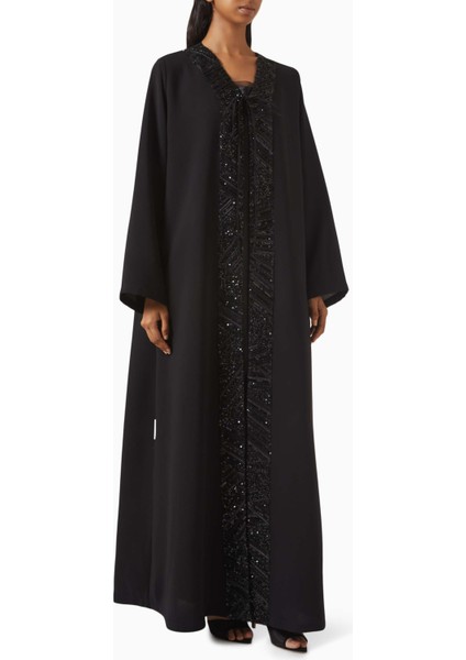 Şık Payetli Dantel Abaya ile Rahat ve Modern Şıklık Yakalayın