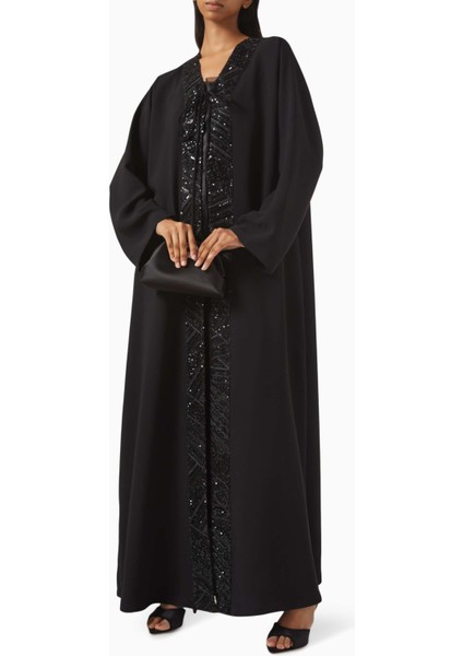 Şık Payetli Dantel Abaya ile Rahat ve Modern Şıklık Yakalayın fiyatları