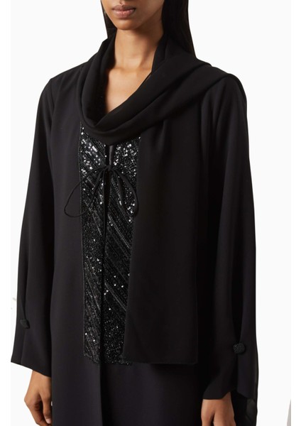 Zarif Dantel Aplikeli Abaya Konforlu Tasarım ve Şıklığın Buluştuğu Parça fırsatları