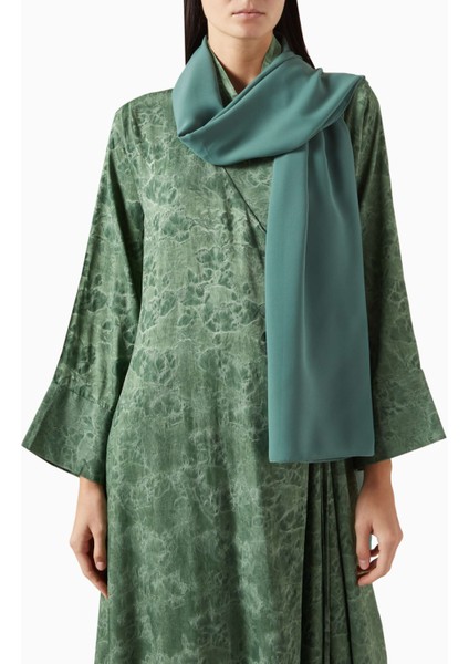 Şık ve Rahat Abaya Yüksek Yaka Bağlama Detaylı Uzun Kol Viskon Modelleri fırsatları