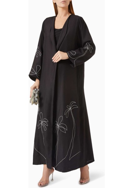 Konforlu Ipek Detaylı Abaya ile Günlük Şıklığı Yakalayın fiyatları