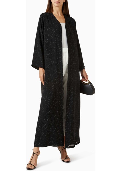 Şifon V Yaka Desenli Abaya ile Günlük ve Şık Tarzınızı Yükseltin fiyatları