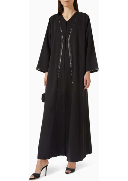 Şık Boncuk Detaylı Abaya ile Rahat ve Zarif Tarz Yakalayın fiyatları
