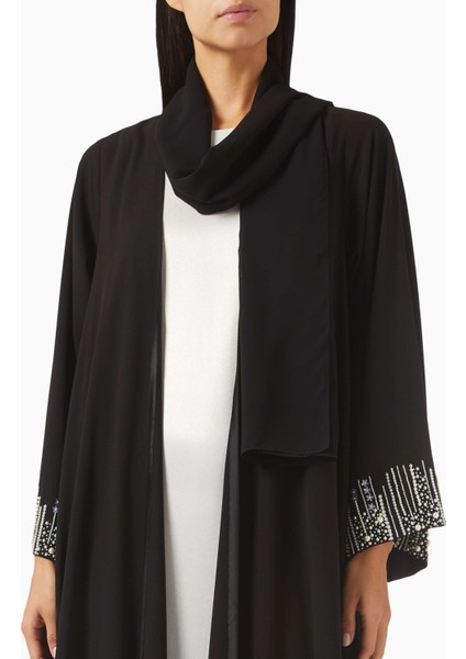 Şık Abiye Seti ile Ramazan'ı Zarafetle Kutlayın Üç Parça Abaya Seti ile Özel Günler Için Tasarlandı indirimleri