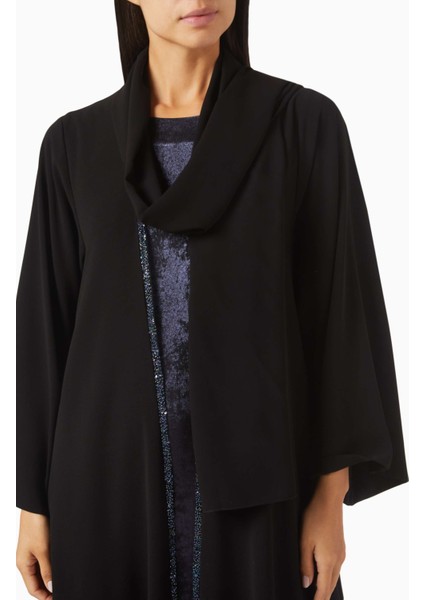 Şık Abaya Takımı ile Ramazan Etkinliklerinizi Özel Kılın 3 Parça Krepon Set indirimleri