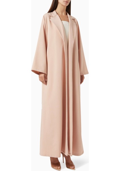 Şık Notched Yakalı Abaya Konforlu Tasarım ile Günlük ve Özel Günler Için Ideal Seçim