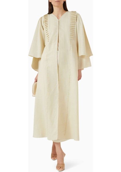 Şık Dikişli Abaya Seti ile Eğlenceli Renk Geçişi ve Zarif Şıklık fiyatları